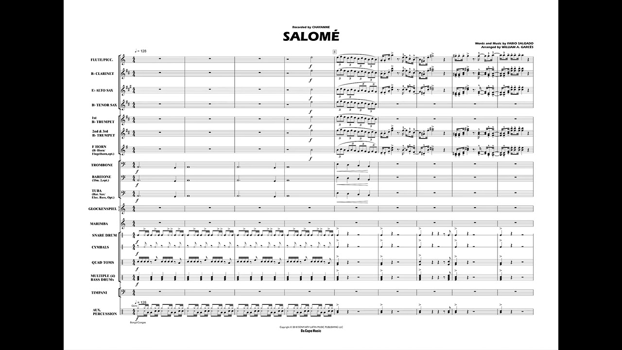 Salomé - Marching Band Arrangement