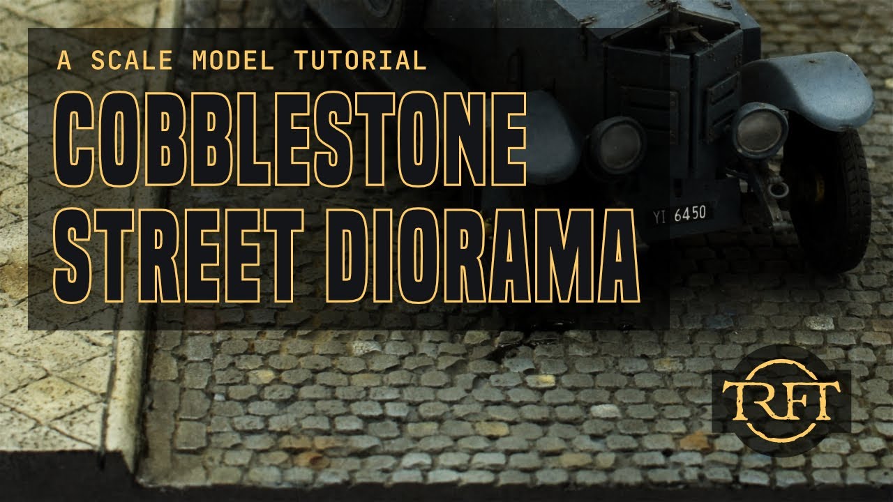 Cobblestone Street Diorama (By RT Diorama) | Sliabh na Mban Diorama