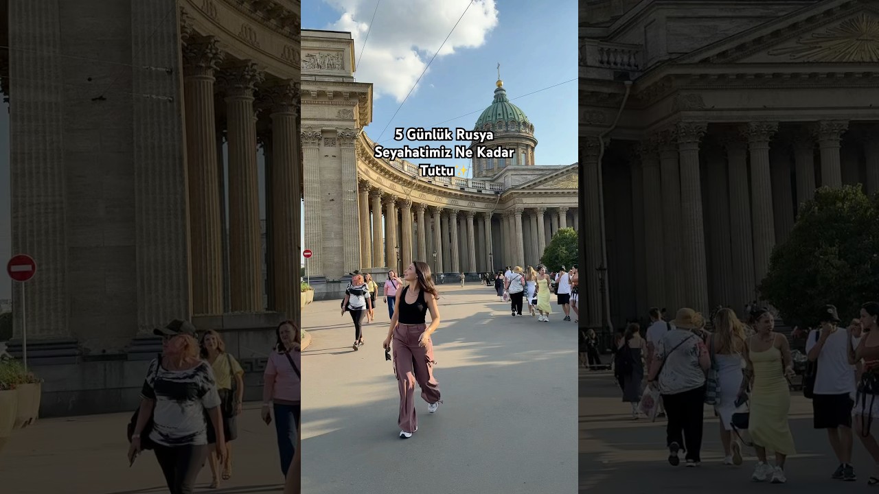 5 g&uuml;nl&uuml;k Rusya seyahatimiz ne kadar tuttu🌿#rusya #rusyatatili #stpetersburg #russia #gezi #travel