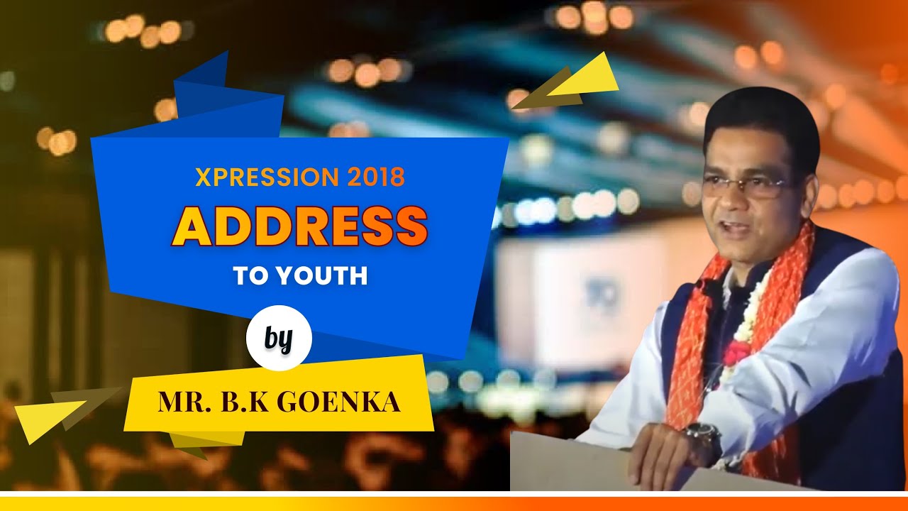 Xpression 2018 || Speech by Mr. B.K Goenka @ ISKCON Kanpur (E.A.S.Y)