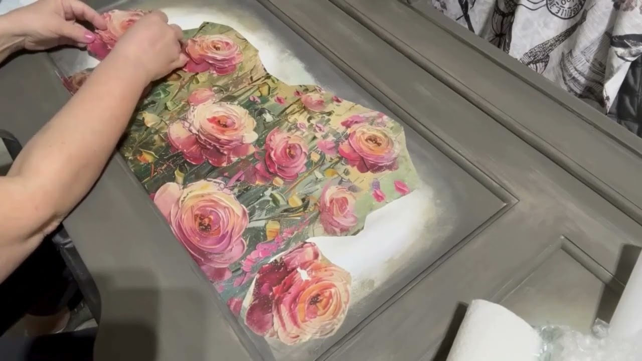 Decoupage tricks for when you have wrinkles and bubbles