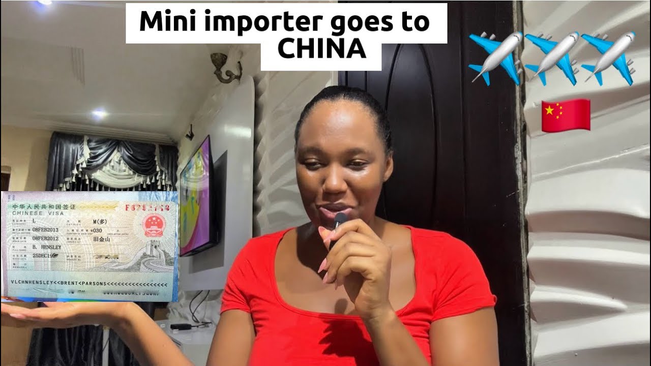 Я получил свою китайскую визу 🇨🇳 от компании MINI IMPORTATION NIGERIA в Китай 🇨🇳