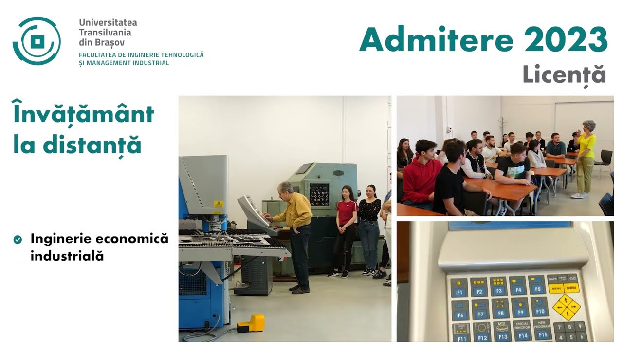 Facultatea de Inginerie tehnologică și management industrial / Universitatea Transilvania din Brașov