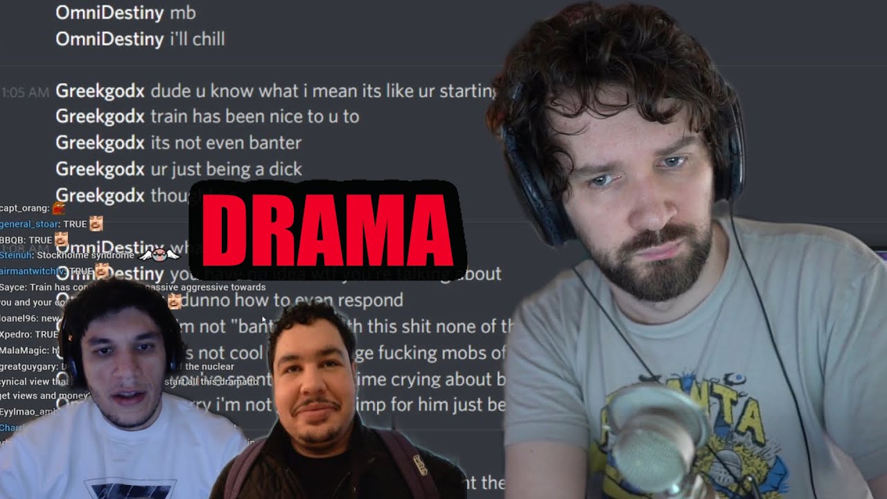 Destiny Response To Trainwreckstv & Greekgodx Drama