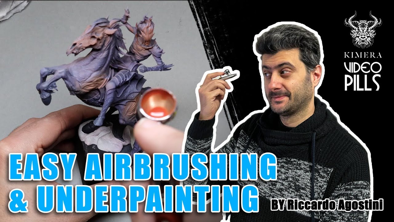 Save time with the AIRBRUSH for miniature painting (pt1)