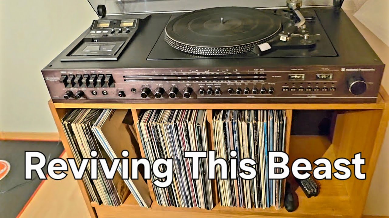 National Panasonic SG-3090L | Vintage Stereo Comes Back to Life 🔧🎵