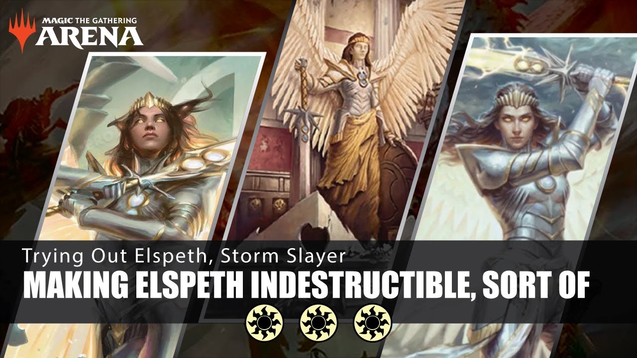 MTG Arena | Trying Out Elspeth, Storm Slayer | Standard Mono White | TDM