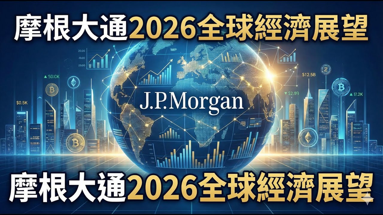 摩根大通2026全球經濟展望：投資新邊疆