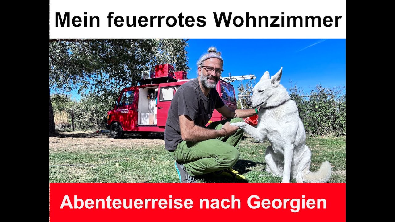 Mein feuerrotes Wohnzimmer - mit dem Feuerwehrauto nach Georgien - Roomtour