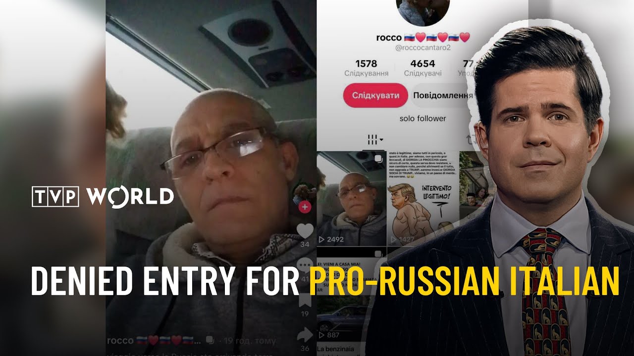 Italian tourist praises Putin on a bus to Ukraine | Break the Fake