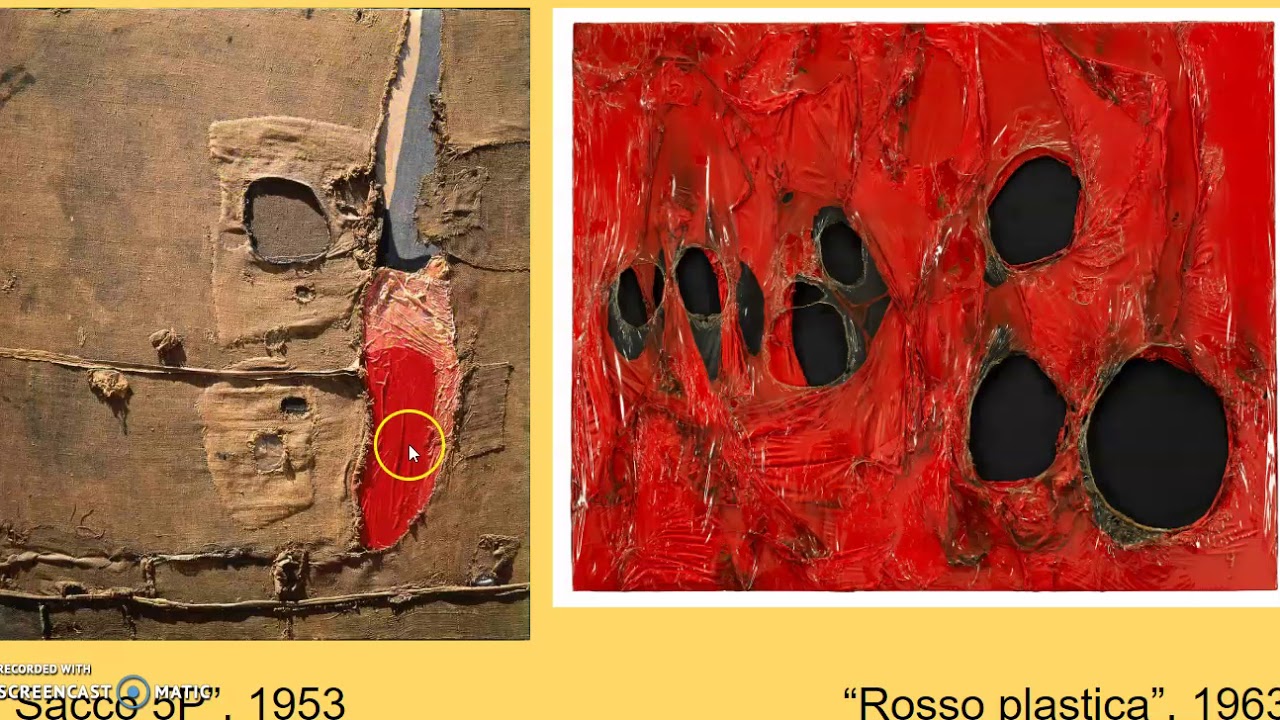 Arte del secondo '900 - Parte#2: Informale in Europa - Pillole di Arte