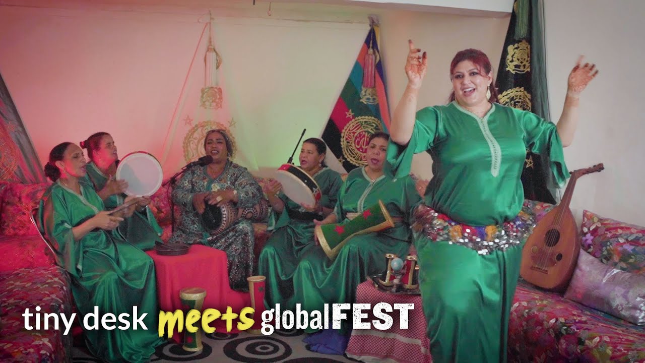Khadija El Warzazia’s Bnat el Houariyat & Esraa Warda: Tiny Desk Meets globalFEST 2023