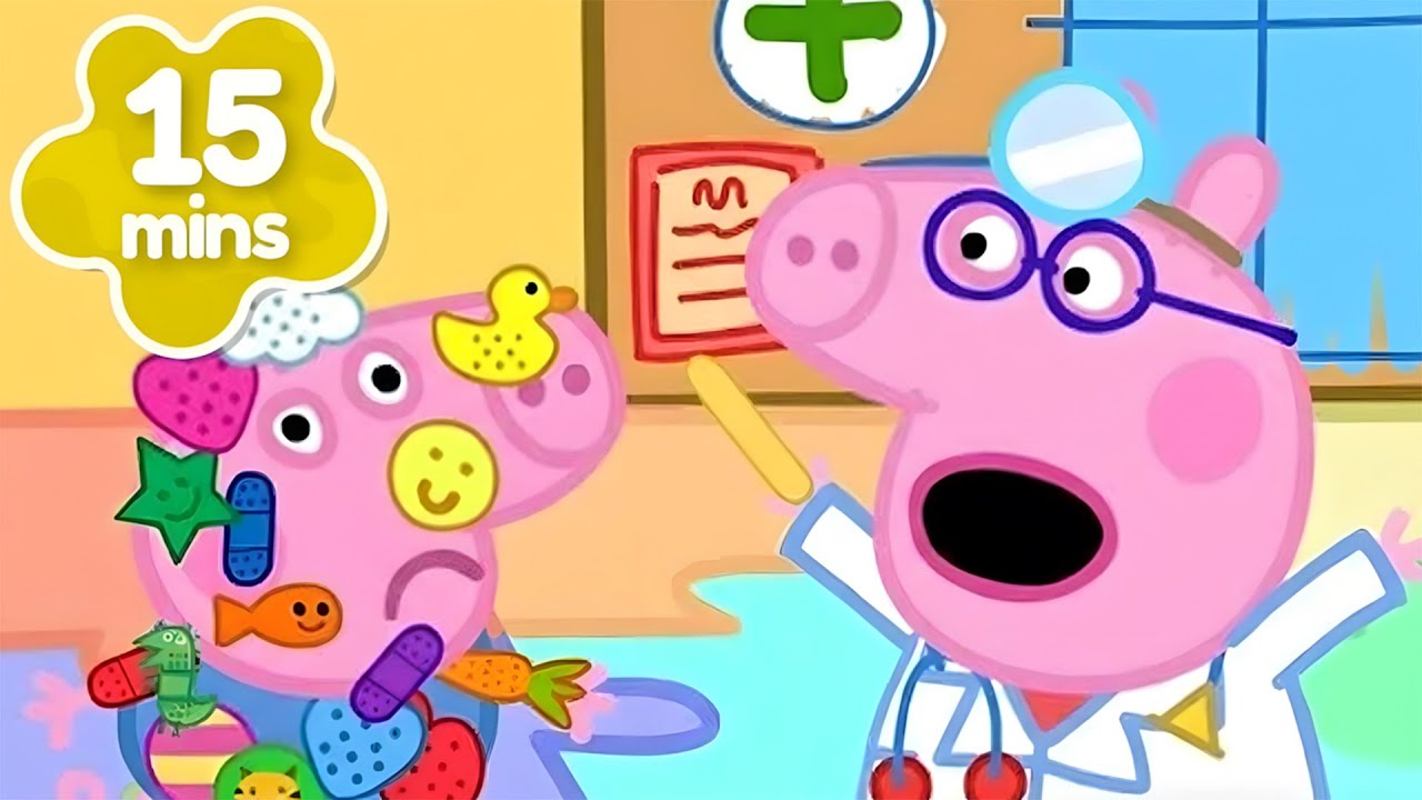 Peppa Pig Doctor Episode 🐷🩺 | George Visits Doctor Peppa | Kids Video AI