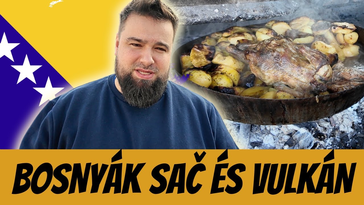 🇧🇦BOSNYÁK Sač és a VISZOKÓI PIRAMISOK! - SZARAJEVÓ GASZTRÓTÚRA 2. rész.