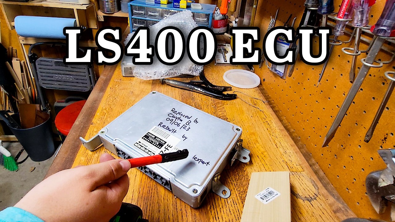 1990-1994 Lexus LS400 ECU - Remove and replace - Common LS400 Failure