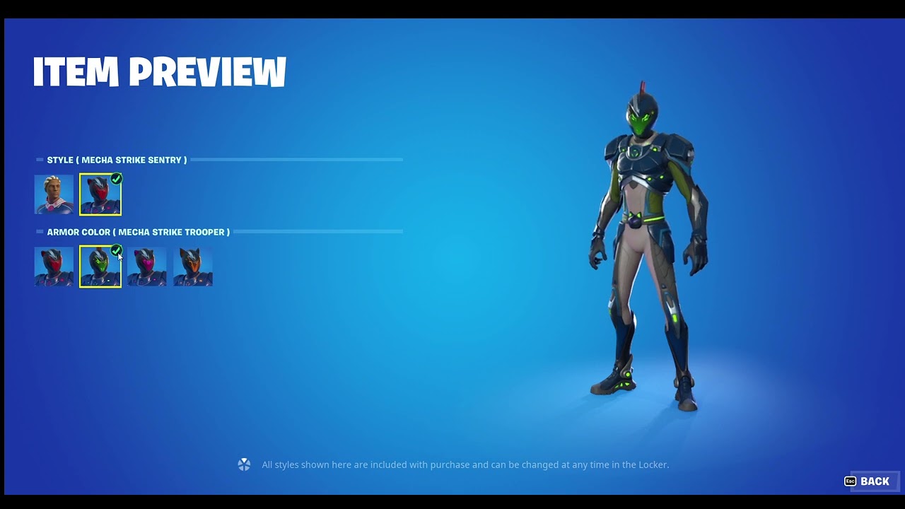 Fortnite Mecha Weapons Team Bundle Review