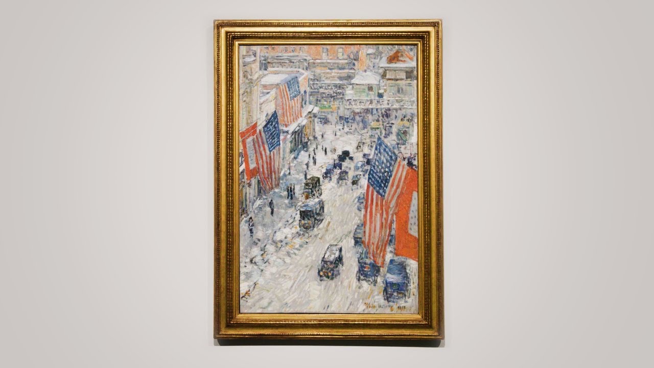 Modernity and Patriotism In Childe Hassam's Iconic Flag Paintings