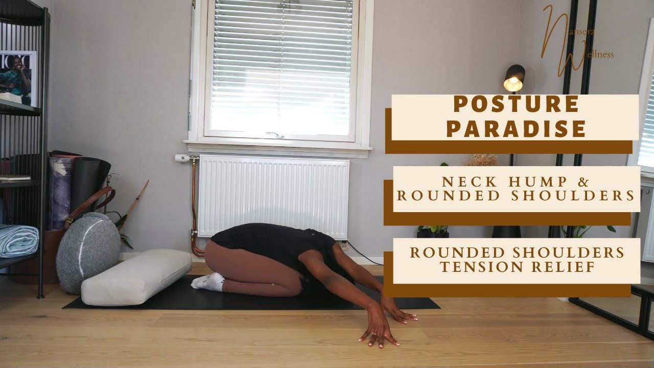 Tension Relief Caused By Rounding Of The Shoulders | Beginners Posture Correction Yoga Flow in 10min