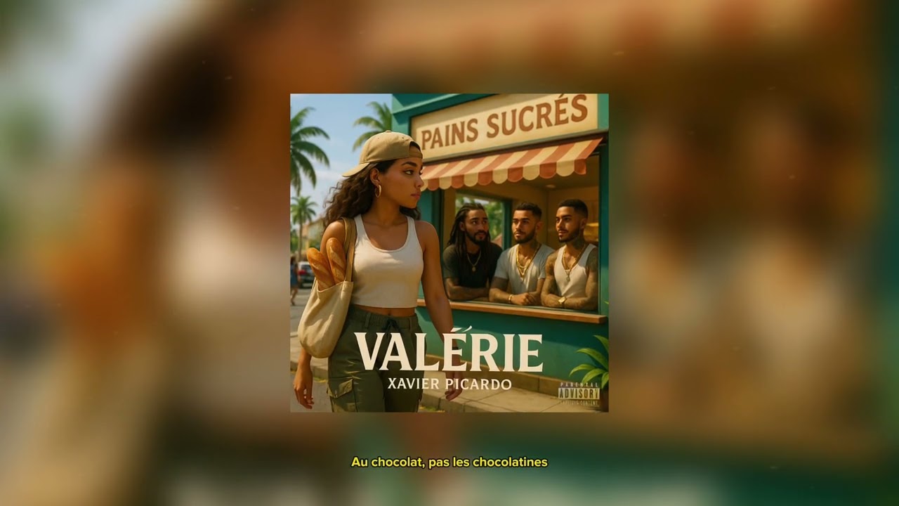 Xavier Picardo - Val&eacute;rie (Lyrics Video)