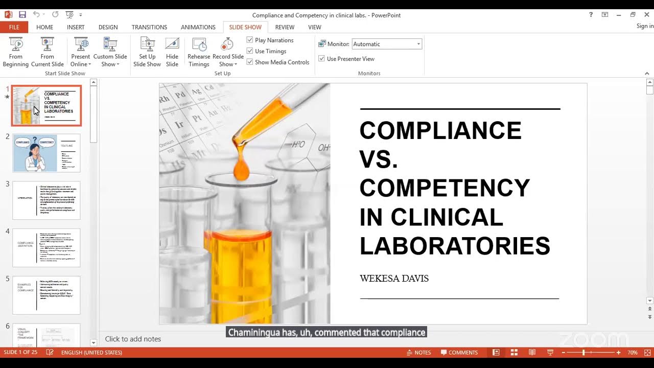 Compliance vs Competency: Striking the Balance for Excellence in Clinical Laboratories