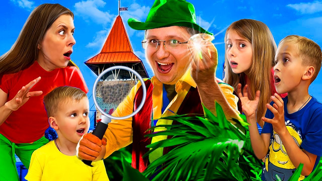 💵 V&Acirc;NĂTOAREA de COMORI 👑 cu Familia Melimi 💍
