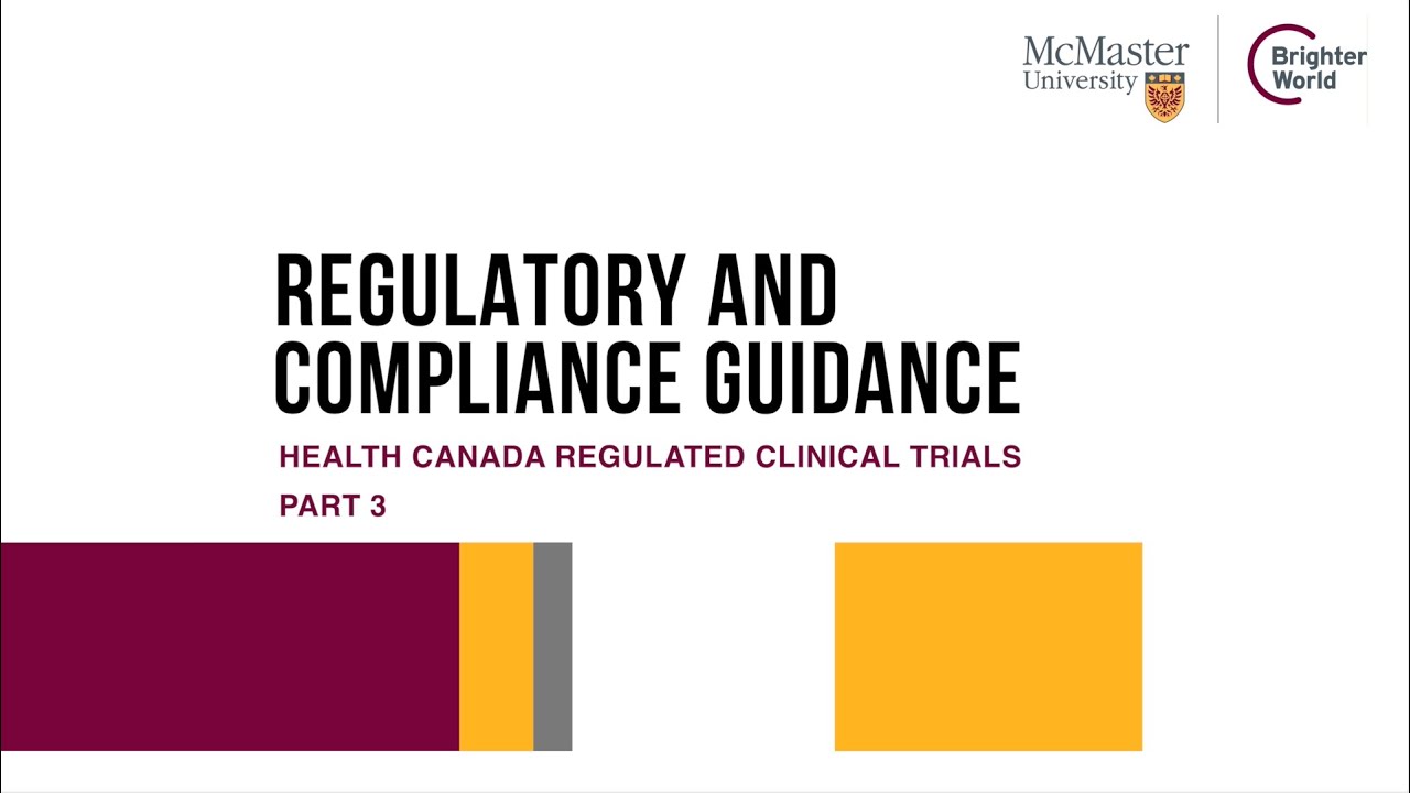 Part 3: Regulatory and Compliance Guidance