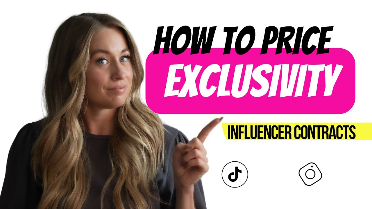 Influencer Contracts — How to Price Exclusivity