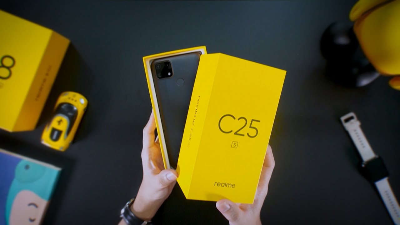 UNBOXING REALME C25s RESMI INDONESIA!! Kameranya Sangar! Test Game?