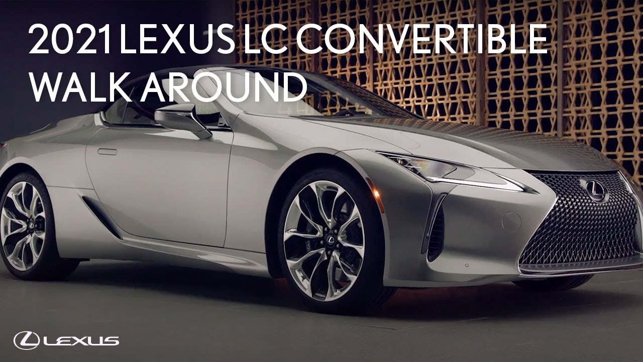 2021 Lexus LC 500 Convertible Walk Around | Lexus