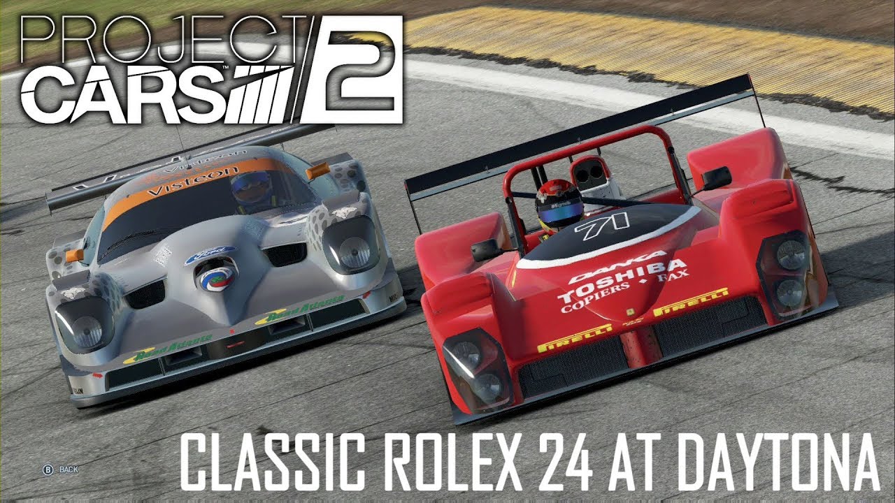 Project CARS 2: CLASSIC ROLEX 24 [LMP900 vs GT1]