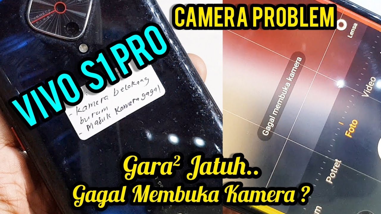 VIVO S1 PRO CAMERA PROBLEM ? GAGAL MEMBUKA KAMERA ?