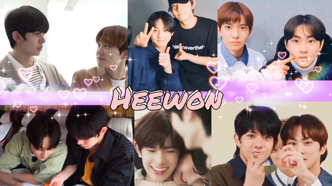 heewon moments . heeseung x jungwon part one