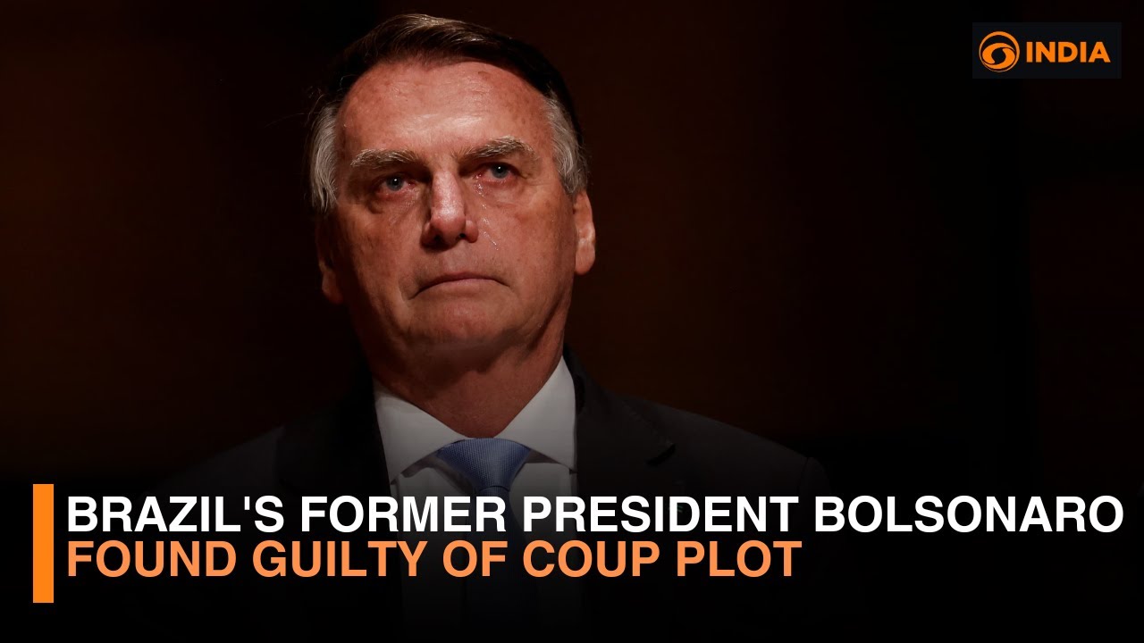 Brazil's Bolsonaro sentenced to 27 years after landmark coup plot conviction | DD India News Hour