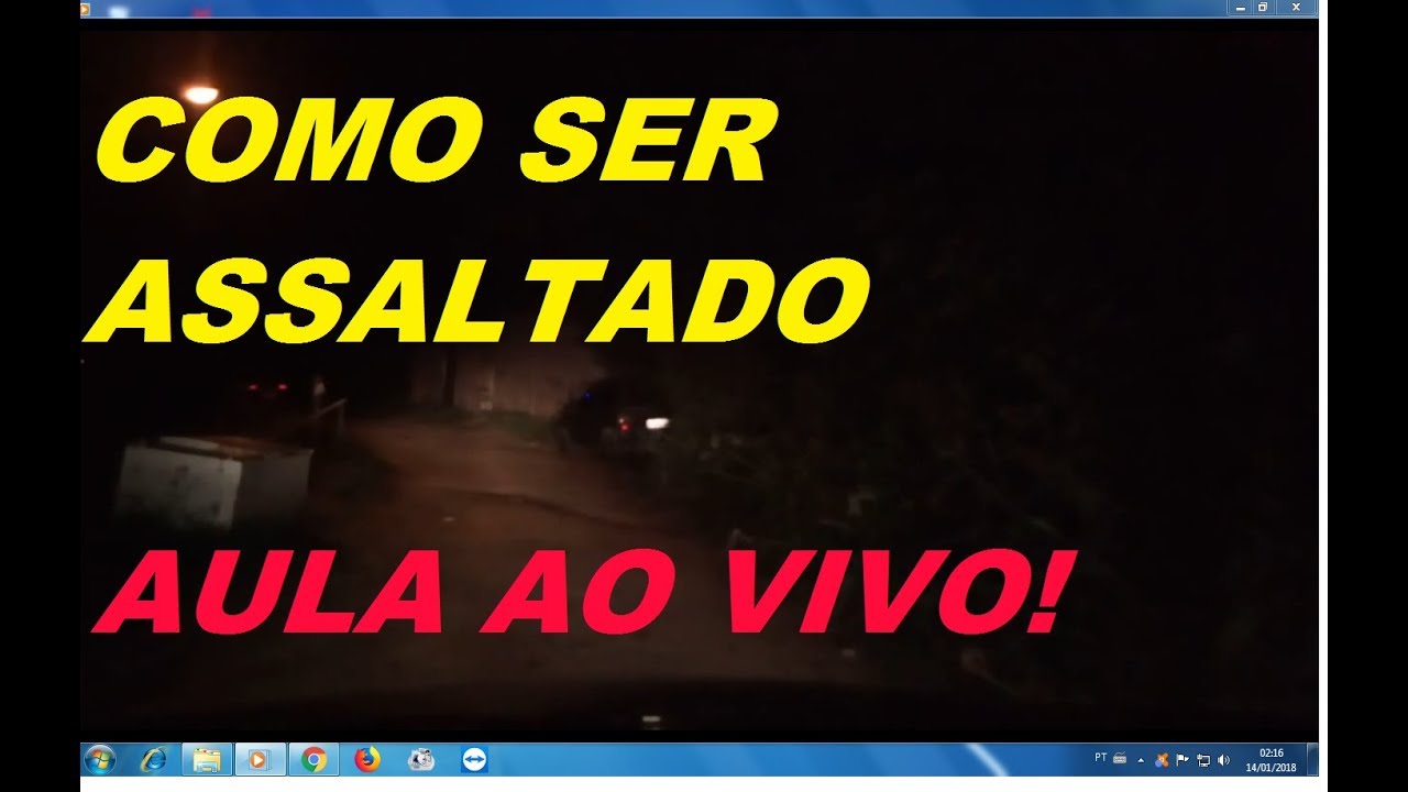 Como Ser Assaltado Na Prática