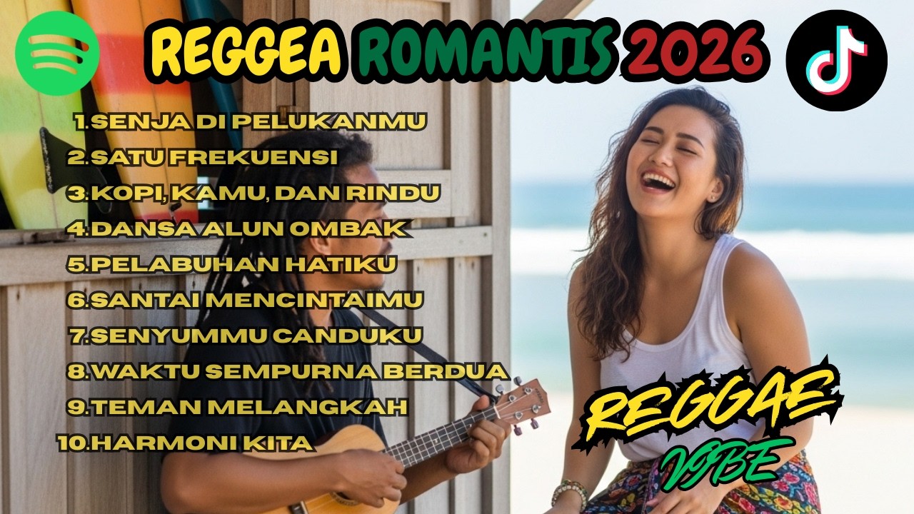 LAGU REGGAE COVER TERBAIK Versi Akustik Paling Enak Buat Pengantar Tidur