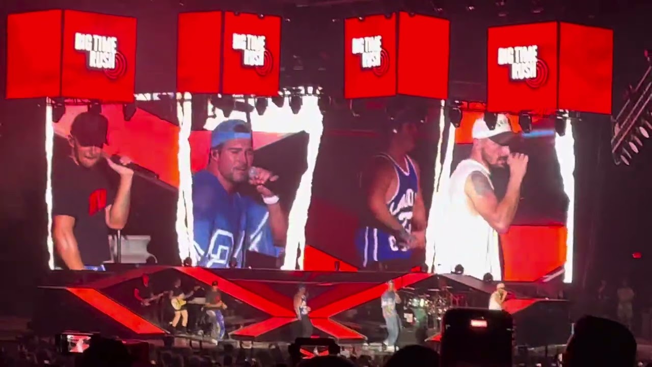 Boyfriend by: Big Time Rush 7-18-25 (Big Time Rush: In Real Life World Tour Raleigh,NC)