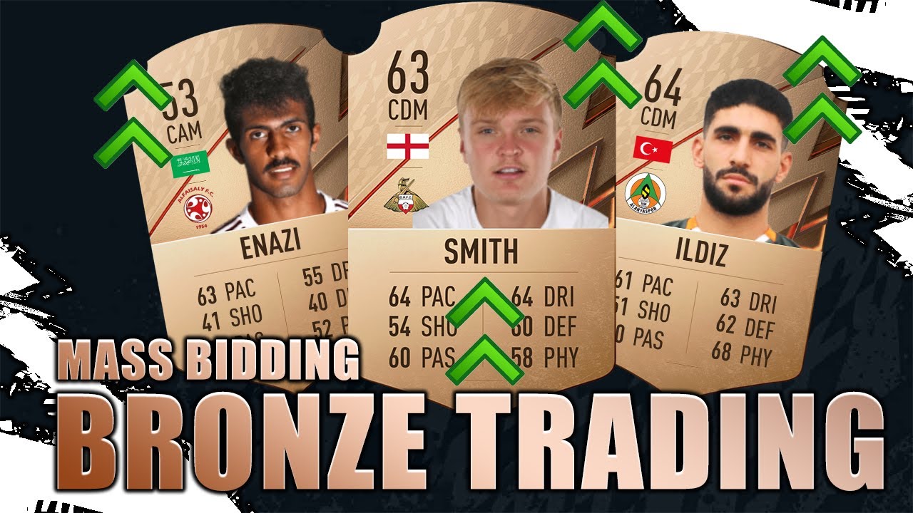 FIFA 22 BEST BRONZE PLAYER TRADING METHOD | BRONZE CARD TRADING FILTERS!!!