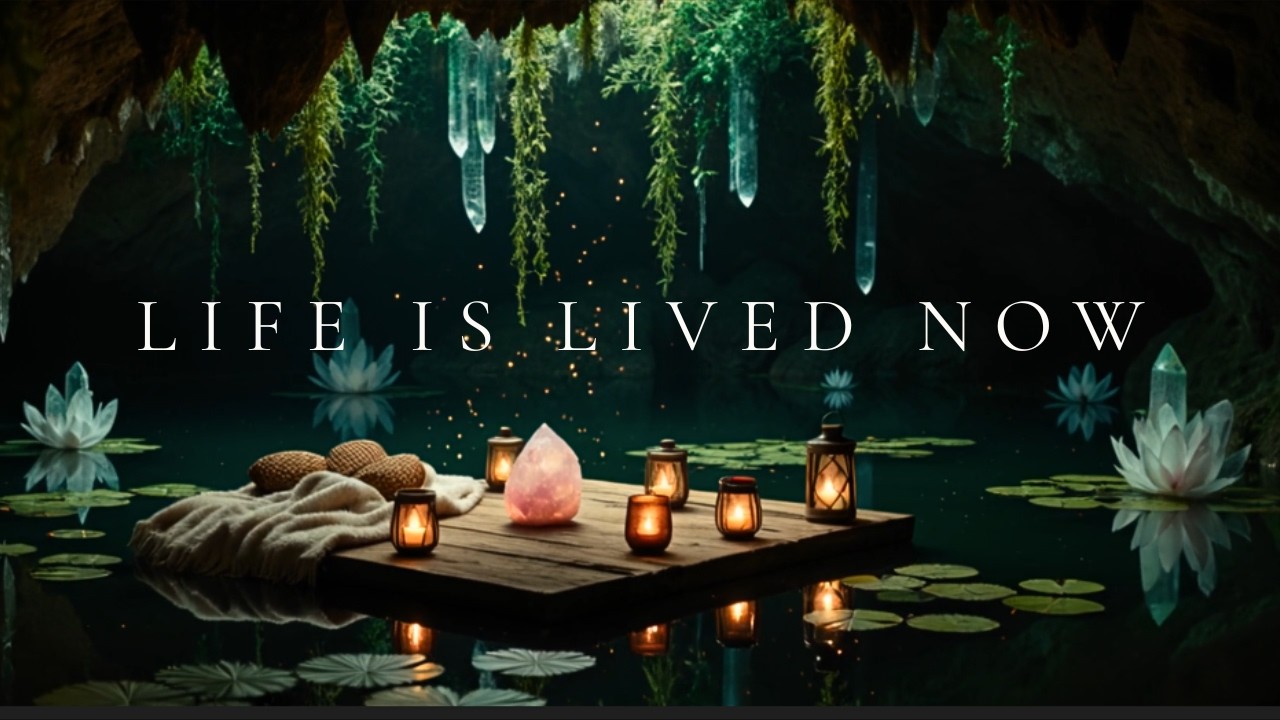 life is lived now | meditation in a sacred space | ambience for stillness | auralei