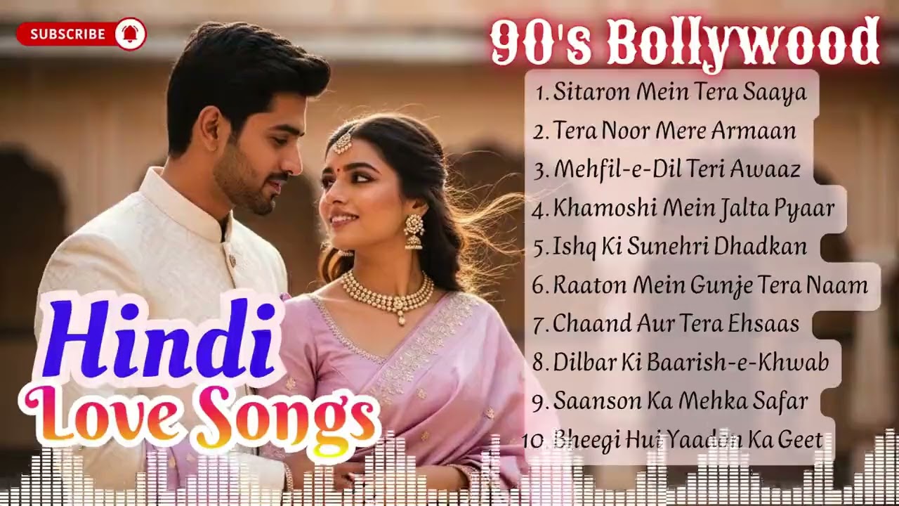 90s Evergreen Hindi Love Songs 💖 Most Romantic Bollywood Hits of the 1990s