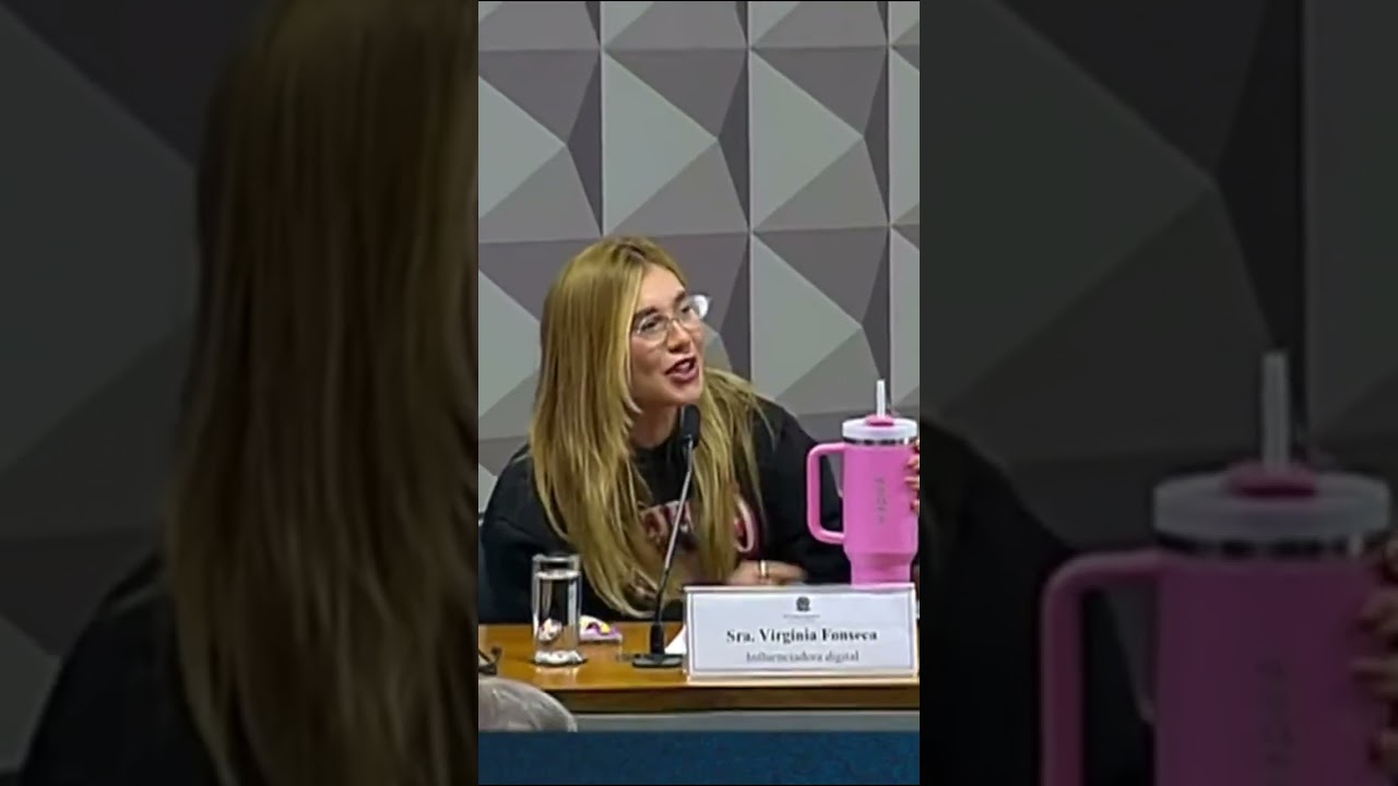 Senador Cleitinho interrompe CPI das Bets para gravar v&iacute;deo com Virginia Fonseca! #virginiafonseca