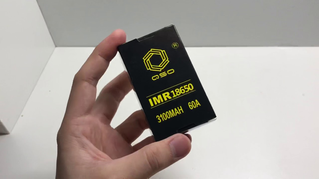 QSO 3100mAh 60A 18650 Battery