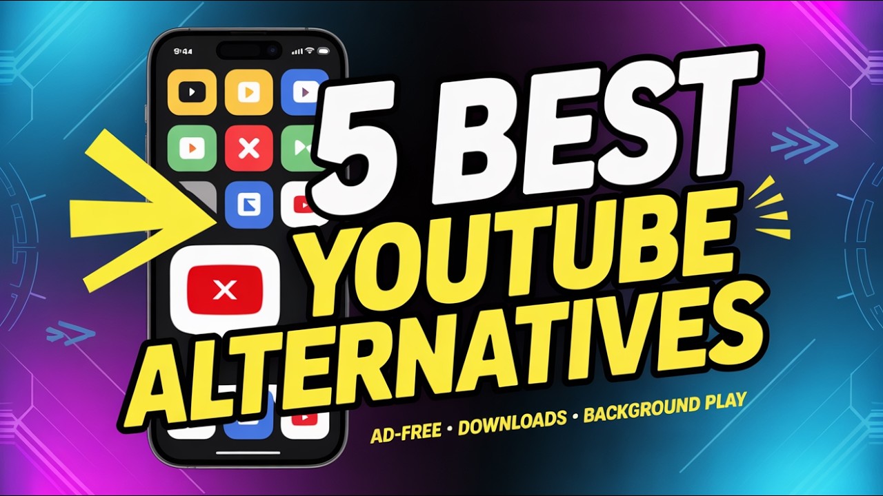 5 Best YouTube Alternatives for Android
