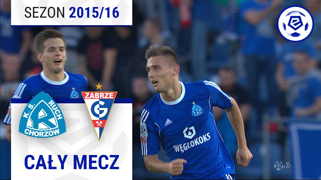 (1/2) Ruch Chorzów - Górnik Zabrze | CAŁY MECZ | Ekstraklasa 2015/16 | 8. Kolejka