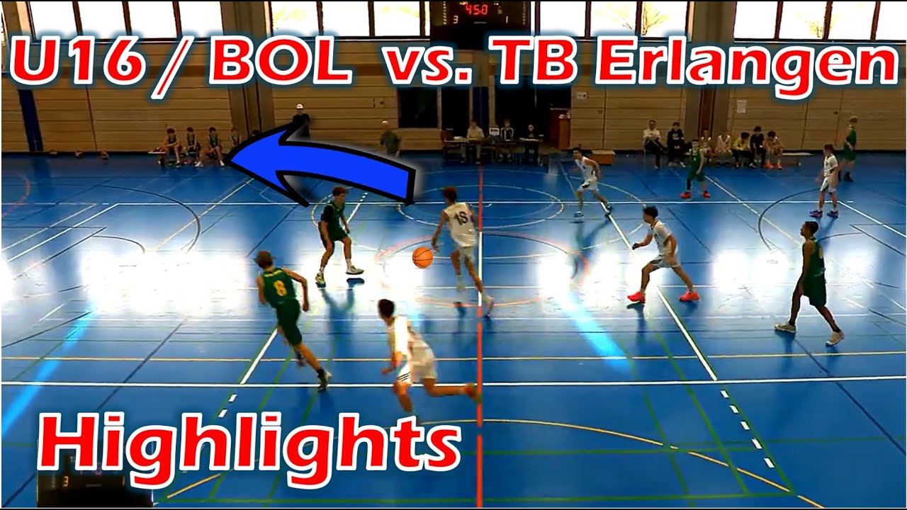 Home game vs. TB Erlangen - U16 - BOL - Basketball Highlights - Moritz Krause