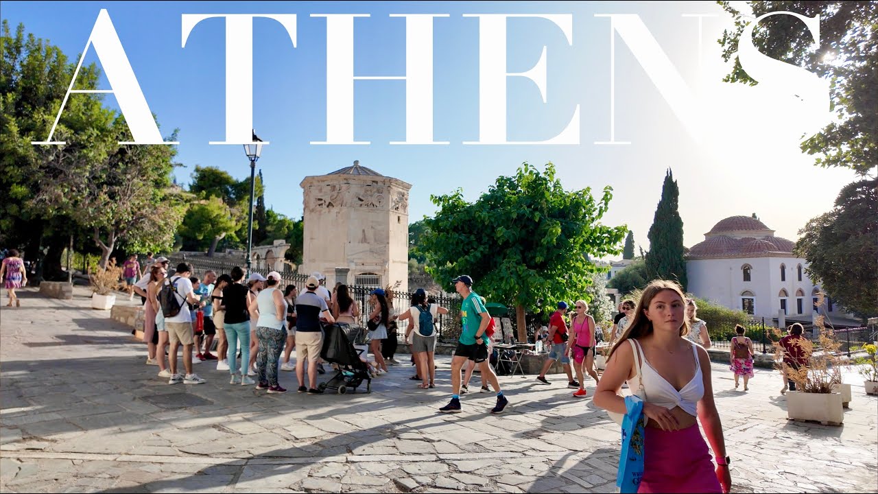 A Summer Sunday in Athens Greece