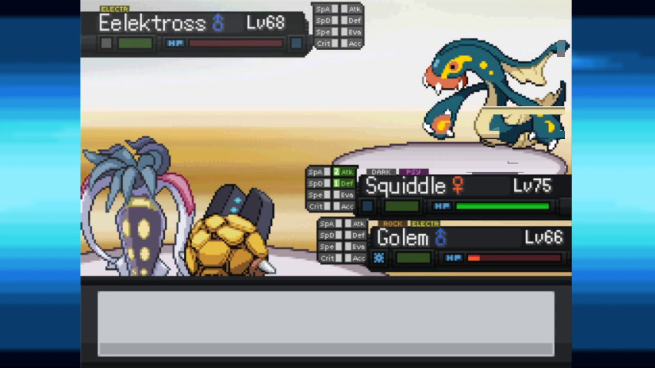 VS Solaris and John [Pokémon Reborn Dark Mono]