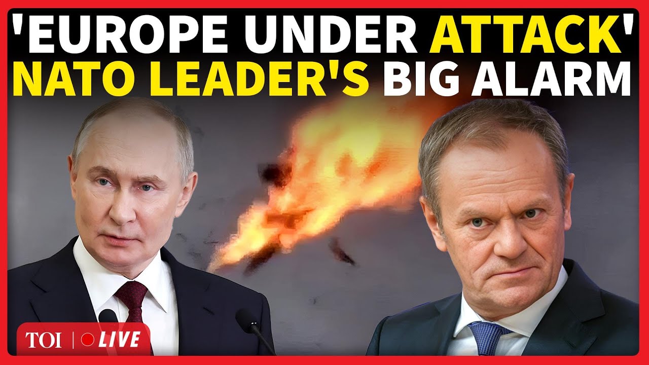 LIVE | 'Europe Under Russian Attack': NATO Leader After Putin 'BOMBS' Polish Territory