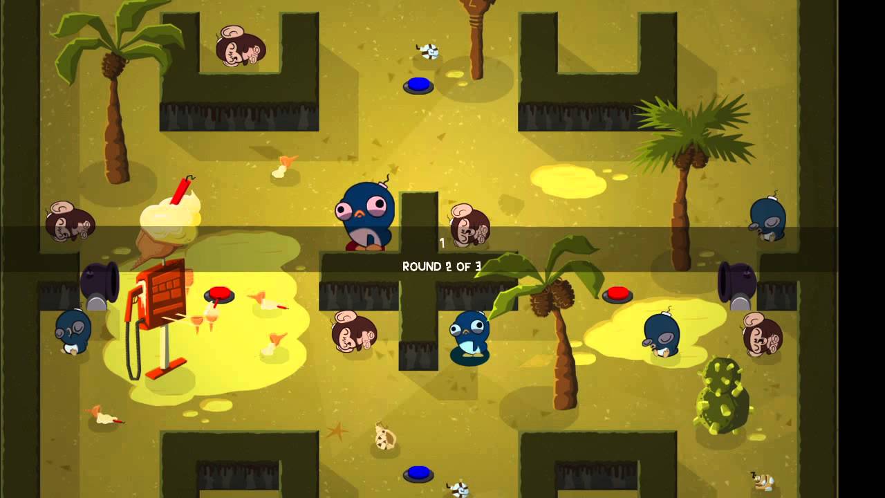 Super Exploding Zoo! What does this switch do? Ah.... Trophy guide