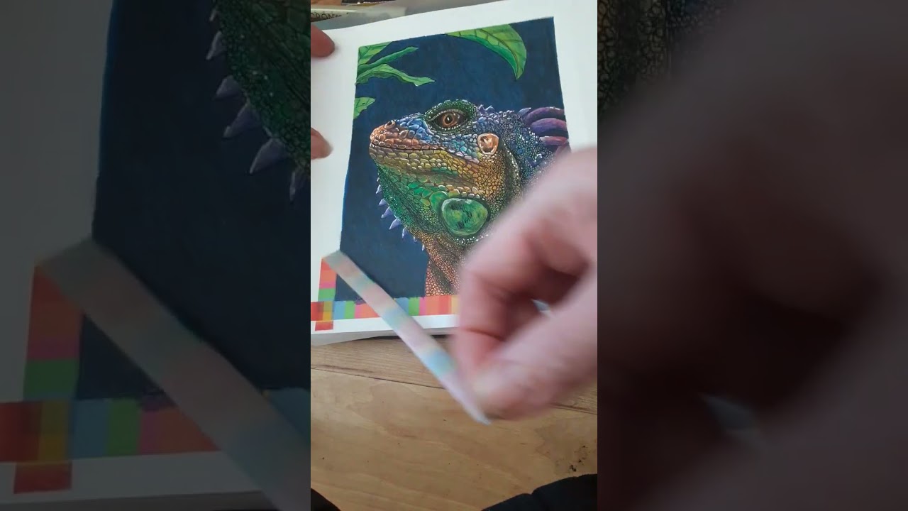 Tape peel #amsr Sound up! #shorts #shortsvideo #drawing #sketch #artprocess #relaxing #sketchbook
