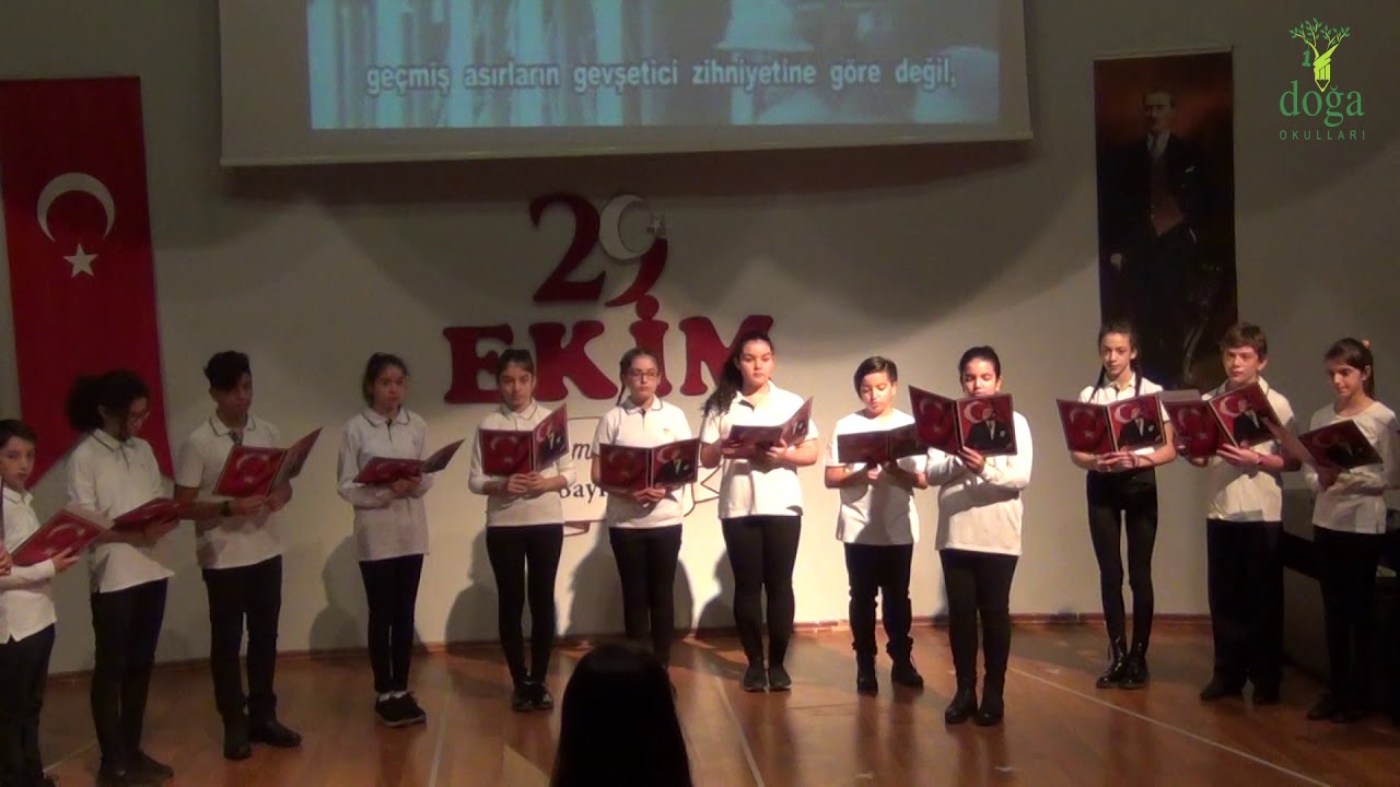 10.Yıl Nutku - İngilizce Oratoryo / 29 Ekim Cumhuriyet Bayramı Kutlamaları